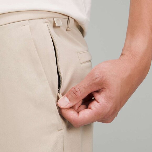 Lululemon Commission Short Relaxed Warpstreme 11" Light Tan Trench Khaki 34 - Picture 3 of 8